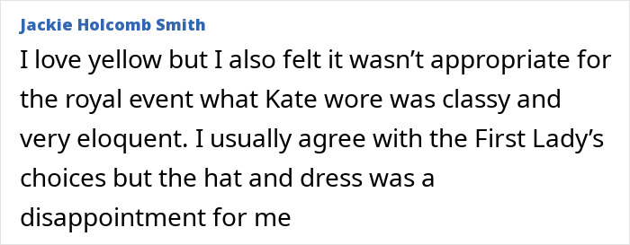 Comment about wardrobe choices during UK royal event, reflecting opinions on Melania Trump’s outfit and style messages. Comment about wardrobe choices during UK royal event, reflecting opinions on Melania Trump’s outfit and style messages.