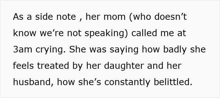 Text excerpt about a woman&rsquo;s strained family relationships following a purse fiasco ending a 15-year friendship.