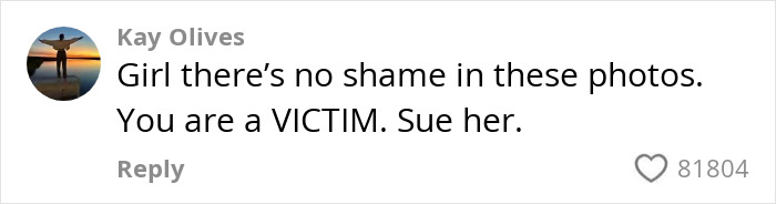Comment on social media criticizing facialist, mentioning victim seeking $90,000 repairs after alleged permanent disfigurement.