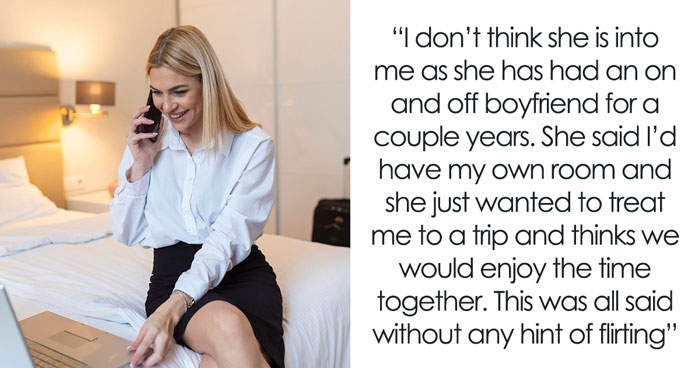 32YO Man Confused After Female Boss Invites Him On All-Paid Vacation, The Internet Is Very Divided