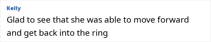 Comment text reading about a boxer who refused to fight Imane Khelif sharing her experience with harassment that affected her career.