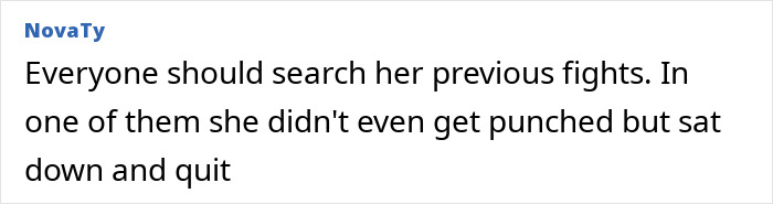 Comment on boxer who refused to fight Imane Khelif, discussing her career impact and harassment issues.