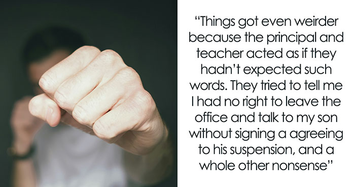 School Principal Tries To Force Parents To Sign 15YO Son’s Suspension Letter, Dad Demands Details