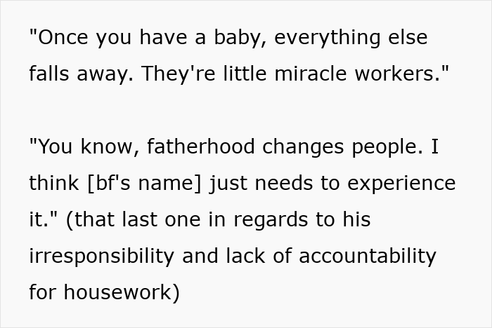 Text excerpt about a boyfriend tampering with girlfriend’s birth control and her pregnancy discovery. Text excerpt about a boyfriend tampering with girlfriend’s birth control and her pregnancy discovery.