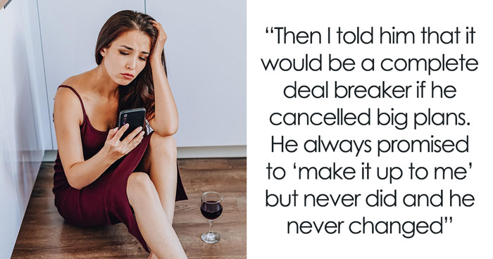 Woman Says Bye Forever To BF After He Cancels Long-Awaited Dinner For “Surprise Party”