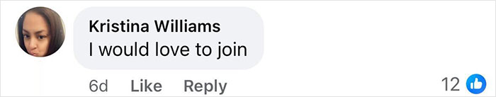 Comment from Kristina Williams expressing interest to join Brooklyn midwife&rsquo;s dice game club raising safety concerns for non-white women.