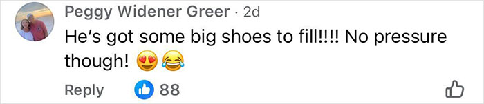 Screenshot of a Facebook comment by Peggy Widener Greer reacting to Bindi Irwin’s surprising decision to leave Australia. Screenshot of a Facebook comment by Peggy Widener Greer reacting to Bindi Irwin’s surprising decision to leave Australia.