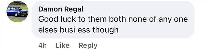 Comment by Damon Regal expressing neutral opinion on Nicole Kidman and Keith Urban&rsquo;s split clues discussion.