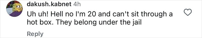 Screenshot of a social media comment discussing anger toward a couple arrested for hotboxing a car with a 2-year-old boy inside.