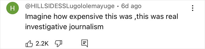 Comment on social media about the horror of Dubai's infamous Porta Potty Parties, highlighting investigative journalism.