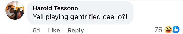 Screenshot of a social media comment discussing Brooklyn midwife&rsquo;s dice game club and concerns about safety for non-white women.