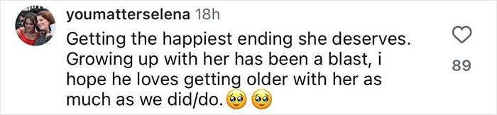 Comment from Selena Gomez's mom expressing happiness despite being snubbed at daughter's wedding after shock move. Comment from Selena Gomez's mom expressing happiness despite being snubbed at daughter's wedding after shock move.