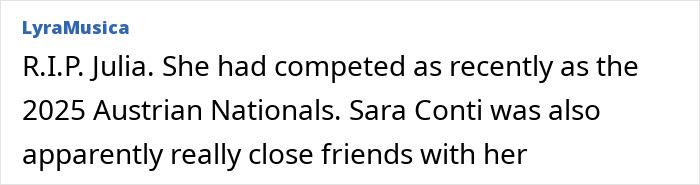 "Heartbreaking": Champion Figure Skater Julia Marie Gaiser Passes Away Tragically At Just 23