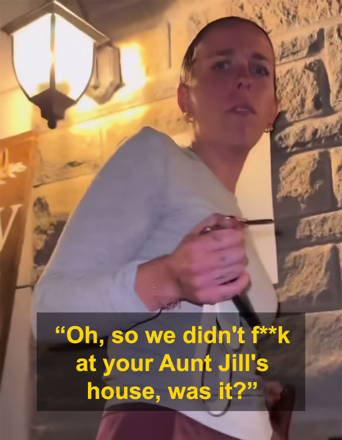 Young woman confronting another at night with a revealing quote about cheating during the wedding week exposed by side piece. Young woman confronting another at night with a revealing quote about cheating during the wedding week exposed by side piece.
