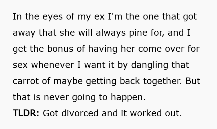 Text about husband&rsquo;s revenge after wife cheating, outsmarting her and walking away with everything after divorce.