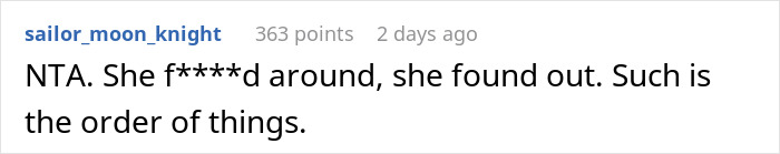 Screenshot of a Reddit comment discussing a woman refusing to pay &pound;2,300 after baby breaks iPhone and Gucci sunglasses.