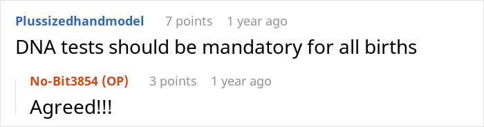 Screenshot of an online discussion about a woman unable to hold her friend&rsquo;s heavy secret before the wedding.