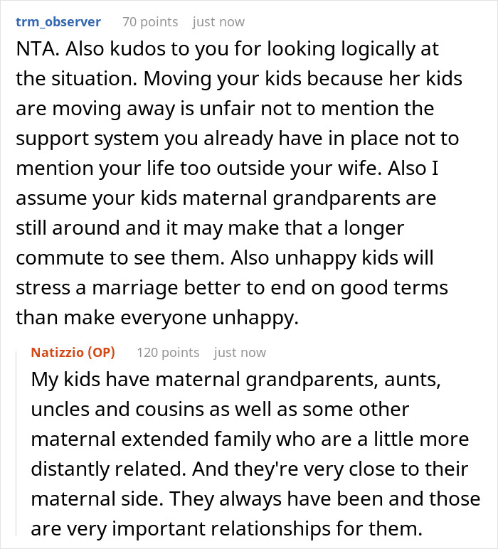 Text conversation about marriage, kids, and stepkids relationship focusing on family support and happy dynamics.