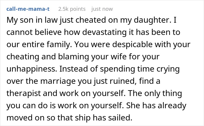 Alt text: Man feels guilty after online affair that leads to ruined marriage and emotional devastation in family.