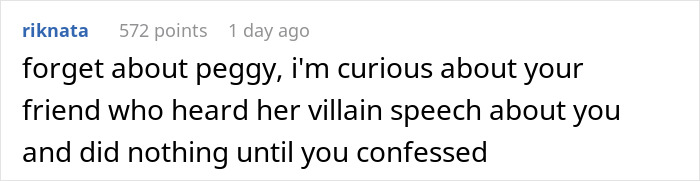 Text post with black text on white background discussing curiosity about a friend linked to a villain speech, related to lying pick me girl tattoo inspiration.