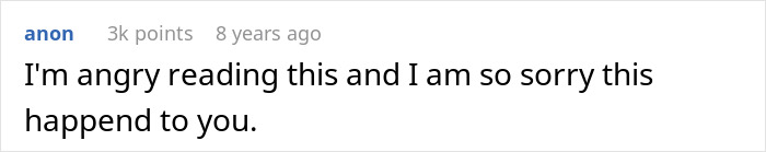 Screenshot of an online comment expressing anger and sympathy about a woman learning the truth about studying abroad. Screenshot of an online comment expressing anger and sympathy about a woman learning the truth about studying abroad.