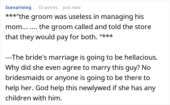 Rude MIL regrets wearing white to the wedding after bridal party deliberately ruins her dress. Rude MIL regrets wearing white to the wedding after bridal party deliberately ruins her dress.