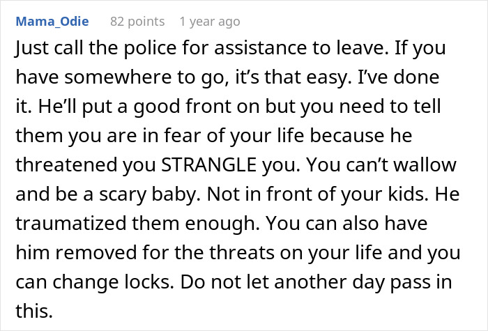 Woman gives husband another chance, learning a hard lesson about trust and safety in a difficult relationship.