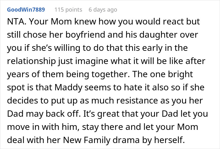 Reddit comment discussing son refusing mother’s pleas amid family bonding and new family drama conflicts. Reddit comment discussing son refusing mother’s pleas amid family bonding and new family drama conflicts.