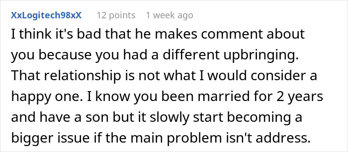 Comment expressing concern about a man hating how easy everything comes to his wife and wanting her to suffer. Comment expressing concern about a man hating how easy everything comes to his wife and wanting her to suffer.