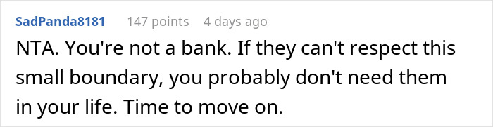 "Time To Move On": Woman Feels Bad For Finally Saying No To Friend Who Only Reaches Out To Get Cash
