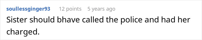 Screenshot of a Reddit comment discussing a mother-in-law ignoring child&rsquo;s severe allergy, leading to an emergency room visit.