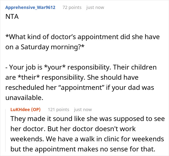 Teen secretly plans to ditch babysitting half siblings as couple expects him to help with child care responsibilities.