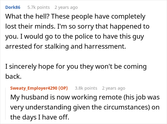 Reddit user discussing police involvement after woman leaves dog in shelter then tries to get him back as he&rsquo;s adopted.