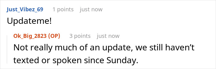 Man walking out while girlfriend&rsquo;s son has a meltdown about mountain biking early in the morning at 6:30 a.m.