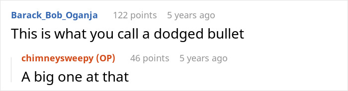 Screenshot of an online conversation where a woman responds to a disrespectful comment about her period being disgusting.