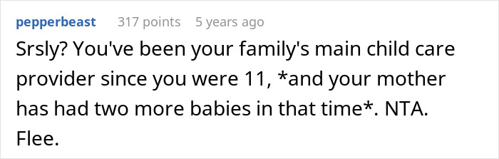 18YO Picks Dorm Life Over Diaper Duty, Mom Slams Him For Being Too Selfish To Raise His 5 Siblings