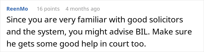 Comment about seeking help from solicitors and the system after a husband's dark secret is revealed early in marriage.