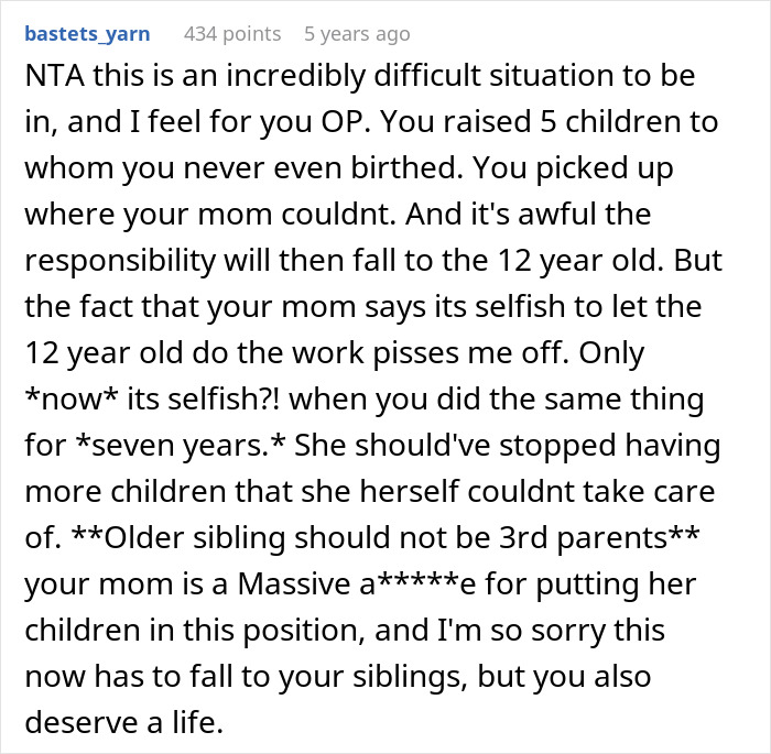 18YO Picks Dorm Life Over Diaper Duty, Mom Slams Him For Being Too Selfish To Raise His 5 Siblings