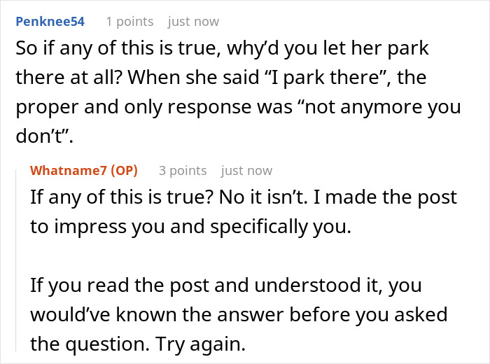 Reddit user debates entitled neighbor who blocks car, leading man to tow her vehicle and face a $300 demand.