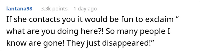 Screenshot of a social media comment discussing the Christian rapture with references to money and people disappearing.