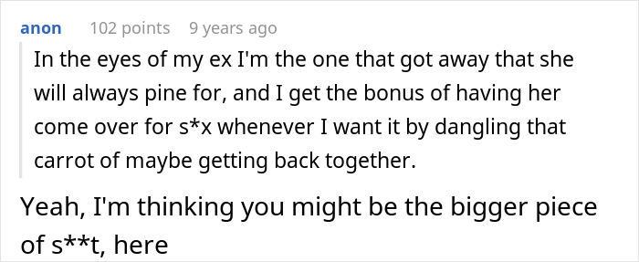 Screenshot of a Reddit comment discussing a husband's reaction and pro revenge after finding out his wife is cheating.