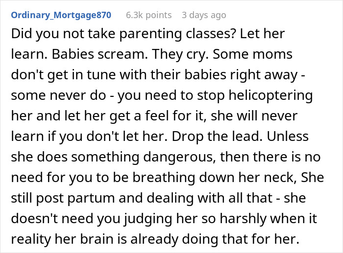New mom struggling with baby care while husband judges harshly, highlighting postpartum challenges and parenting stress.