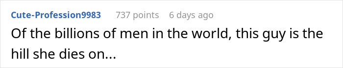 Screenshot of a Reddit comment discussing a son refusing family bonding, highlighting conflict with mother and father choices. Screenshot of a Reddit comment discussing a son refusing family bonding, highlighting conflict with mother and father choices.