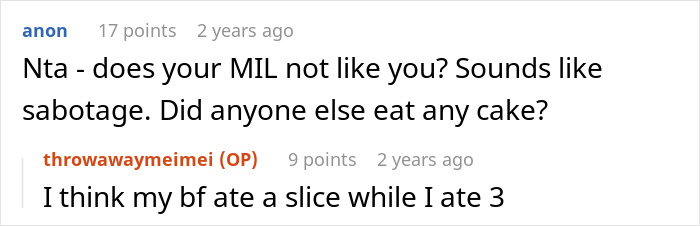  "I Destroyed Her Family Vacation": GF Rushed To The ER Thanks To Her BF's Mom's Contaminated Cake 