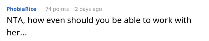 Screenshot of a forum comment discussing a woman adopting a dog with behavior issues against shelter advice. Screenshot of a forum comment discussing a woman adopting a dog with behavior issues against shelter advice.