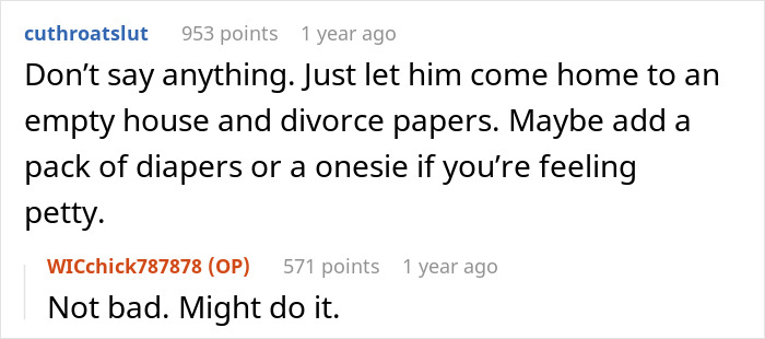 Woman shocked discovering husband&rsquo;s affair baby while setting up WIC profile at work, reading advice comments online.