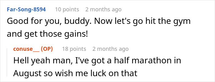 Screenshot of a Reddit conversation where a woman eavesdrops on her boyfriend’s private therapy session and reacts angrily. Screenshot of a Reddit conversation where a woman eavesdrops on her boyfriend’s private therapy session and reacts angrily.