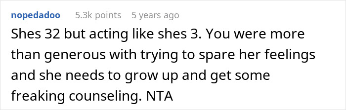 Comment on a forum post about a single sister struggling to handle her sibling's engagement and emotions.