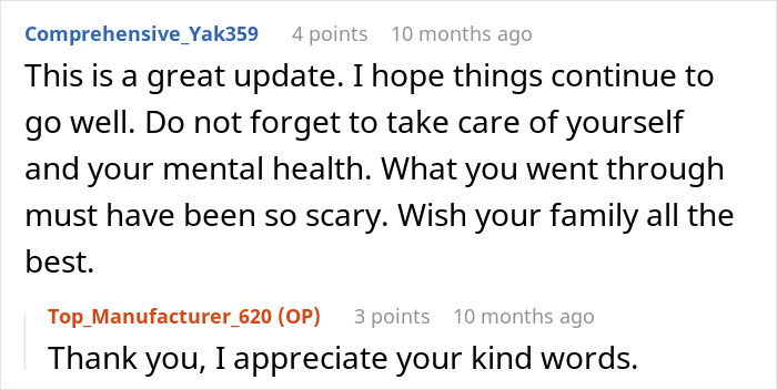 Reddit user shares emotional update about giving husband another chance and learning a difficult relationship lesson.