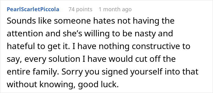 Comment about family tension over nephew&rsquo;s birthday and baby shower planning causing feelings of being overshadowed by mom.